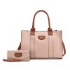 MKF Collection Davina Vegan Leather Women’s Tote Bag with wallet by Mia K - 2 of 4
