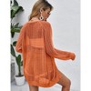 Women Crochet Lightweight Cardigan Cover Up Open Front Long Sleeve Summer Cardigans 2024 - 2 of 4