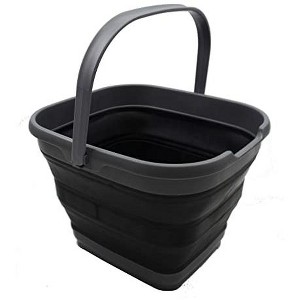 SAMMART 10L (2.6 Gallon) Collapsible Rectangular Handy Basket/Bucket - 1 of 4