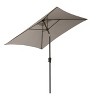 6.5' Square Titling Market Patio Umbrella - CorLiving - 4 of 4