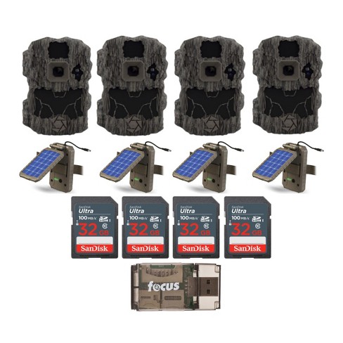 Stealth Cam DS4K 32MP Ultimate Camera with Solar Power Panels Bundle (4-Pack) - image 1 of 3
