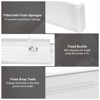 Unique Bargains Plastic Expandable Desk Organizers and Holders Drawer Dividers 2 Pcs - 3 of 3