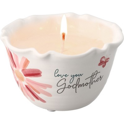 Pavilion Gift Company - Godmother - 9 oz - 100% Soy Wax Candle Scent: Tranquility - Flame Candles