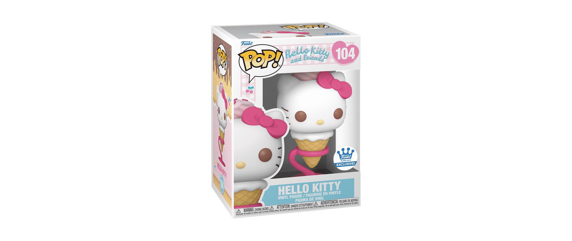 Funko POP! Sanrio Hello Kitty & Friends Hello Kitty as Ice Cream Exclusive #104