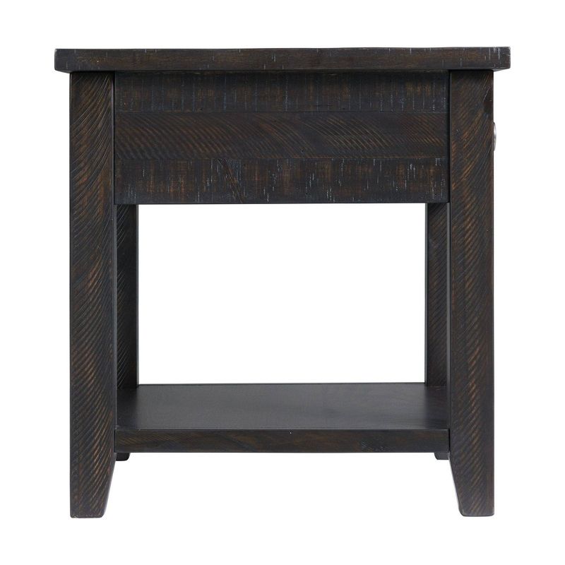 Kahlil End Table with Drawer Espresso - Picket House Furnishings, 3 of 8