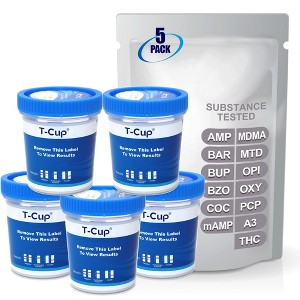Mintegrity 5 Pack 12-Panel Instant at Home Urine Drug Test Kits | Multi-Panel Urine Screening Testing Kit with Adulteration Test | MT-TDOA-6124A3 - 1 of 4