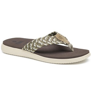 Johnston & Murphy Men's Upton Woven Flip Flop Sandal Casual Shoe - 1 of 4