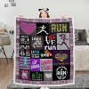 Hachikiko Athletic-Themed Cozy Throw Blanket - 60"x50" Ultra-Soft Lightweight Blanket for Sofa, Bed & Gift Giving - 3 of 4