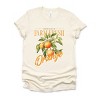 Simply Sage Market Farm Fresh Orange Watercolor Short Sleeve Tee - 2 of 4