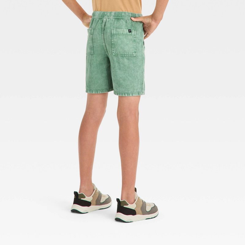 Boys' Pull-On Denim Shorts - art class™, 3 of 7