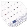 Twin-Wirebound Wall Calendar, One Month per Page, 12 x 17, White/Blue Sheets, 12-Month (Jan to Dec): 2026 - 3 of 4