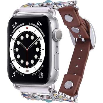 Worryfree Gadgets Genuine Leather Replacement With Apple Watch