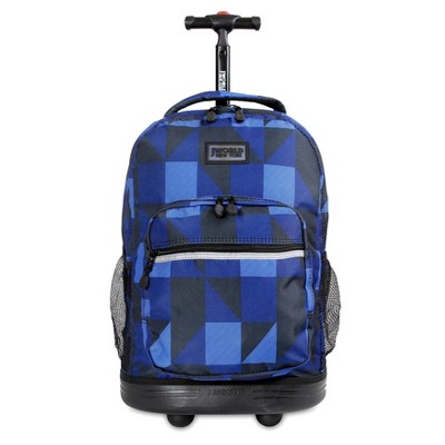 Waterproof,Lightweight Checkered Pattern Functional Backpack With