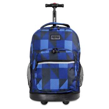 J World Sunrise 18" Rolling Backpack