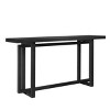 Modern 59'' Narrow Console Table with MDF Top,Space-Saving Sofa Table for Entryway or Behind Sofa-The Pop Home - 3 of 4