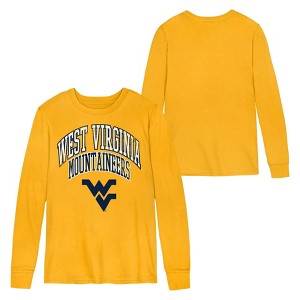 NCAA West Virginia Mountaineers Toddler Boys' Long Sleeve T-Shirt - 1 of 3