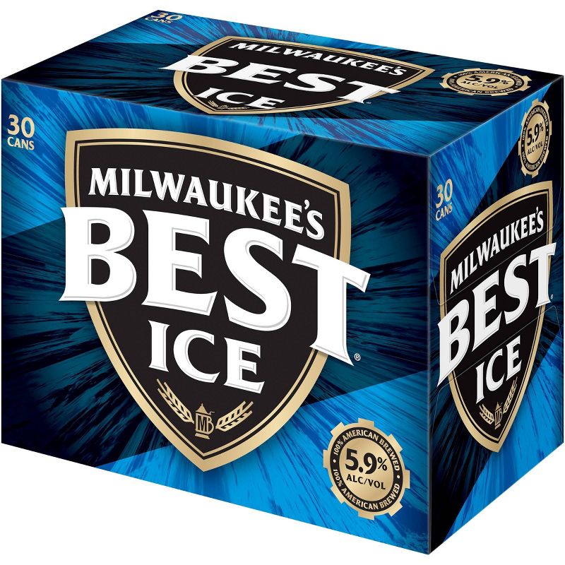 Milwaukee&#39;s Best Ice Beer - 30pk/12 fl oz Cans, 4 of 10
