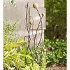 Wind & Weather Gold and Brown Abstract Metal Trellis - 2 of 4