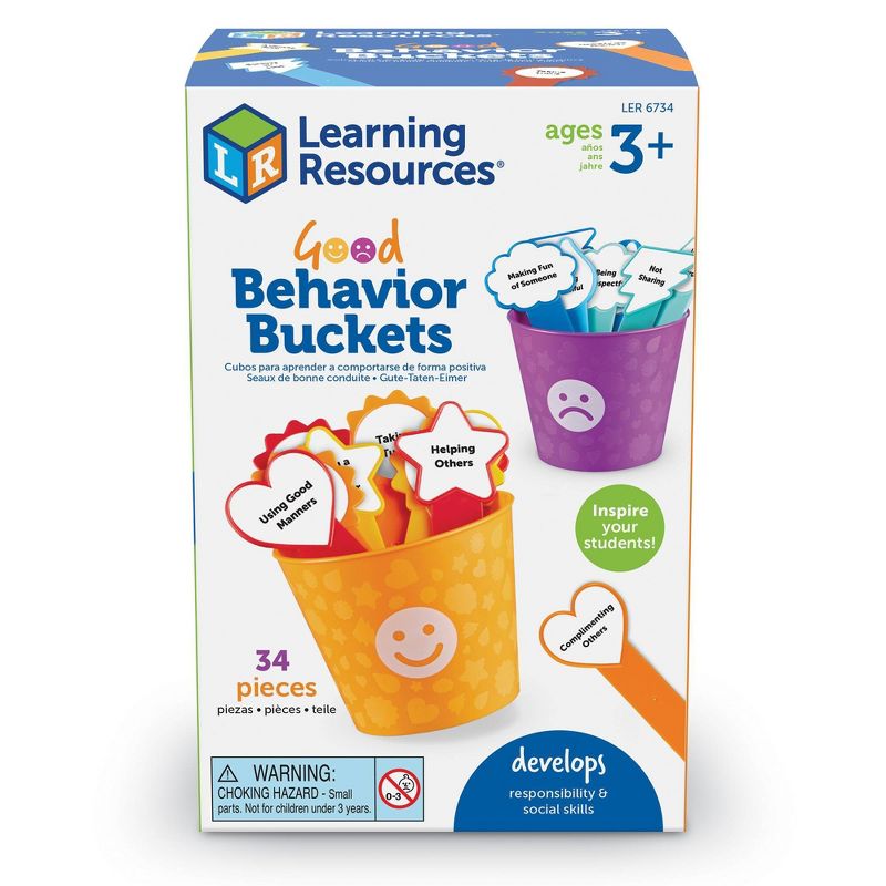 Learning Resources Good Behavior Buckets, 6 of 7