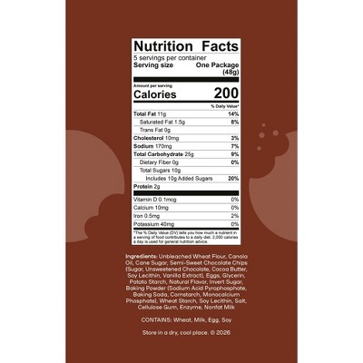 Muffinful Chocolate Chip Mini Muffins - 8.5oz/20ct