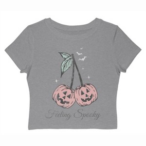 Social Collective Women Feeling Spooky Short Sleeve Graphic Cotton Baby Tee - 1 of 4