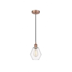 Cindyrella - 1 Light Mini Pendant In Industrial Style-10.25 Inches Tall and 6 Inches Wide - 1 of 1
