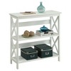 32.5" Oxford 3 Tier Bookcase - Breighton Home - 2 of 4