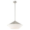 Livex Lighting Stockholm 1 - Light Pendant in  Brushed Nickel - 4 of 4