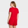 Women's Pointelle Short Sleeve Top and Shorts Pajama Set - Wild Fable™ - 2 of 3