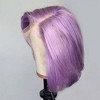 Jessie's Wig 10inch Bob lace Synthetic Wig Purple color 1/Pack - 3 of 4