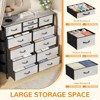 Gikpal 12 Drawer Dresser for Bedroom, Cupboards & Cabinets, Tall Dressers & Chests of Drawers for Bedroom, Side Pockets and Hooks, Living Room - 4 of 4