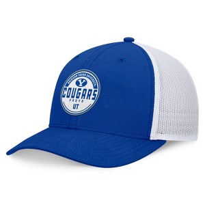 NCAA BYU Cougars Cotton Twill Snapback Mesh Hat - 1 of 4