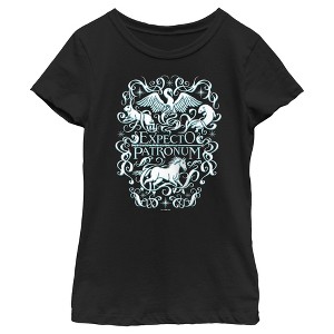 Girl's Harry Potter Expecto Patronum Animals T-Shirt - 1 of 4