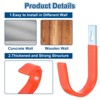 Unique Bargains Heavy Duty Garage Garden Storage Utility J Hooks 2 Pcs - 3 of 4