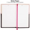 Global Printed Products 14 Month Pocket Planner With Pen CY 2025 (Pink) - 2 of 4