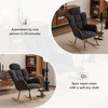 Aukfa Soft Teddy Fabric Rocking Chair w/Pocket - Ergonomic Nursery Glider, Solid Wood Base, 250LB Capacity for Living Room & Bedroom - 3 of 4