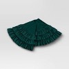 48" Velvet Tree Skirt with 3 Layers of Ruffles - Wondershop™ - 3 of 4