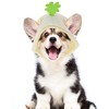 Unique Bargains Christmas Holiday Dog Hat Pompoms Headwear Costume - 3 of 4