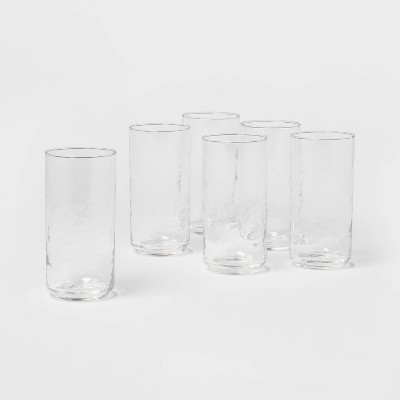 15oz 6pk Glass Torrington Highball Glasses - Threshold™