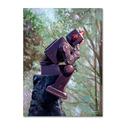 Trademark Fine Art " The Collator " by Eric Joyner Painting Print