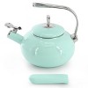 Gibson 1.5 Quart Enamel on Steel Tea Kettle in Soft Blue - 2 of 4