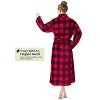 PAVILIA Womens Robe Fleece Plush Soft, Fluffy Fuzzy Cozy Warm Lightweight Bathrobe, Shower Spa House Long - 2 of 4
