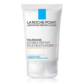 La Roche Posay Face Moisturizer with Sunscreen, Toleriane Double Repair UV Facial Moisturizing Lotion with Niacinamide - SPF 30 - 2.5 fl oz