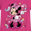 Girls' - Disney - Minnie Mouse Fitted Short Sleeve Graphic T-Shirt - 2 of 4
