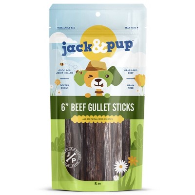 Jack&Pup All Ages Dog Treat with Beef Flavor - 2.1oz