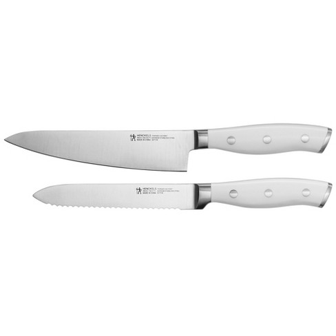 Henckels Forged Accent 3-pc Starter Knife Set - White Handle, 3-pc