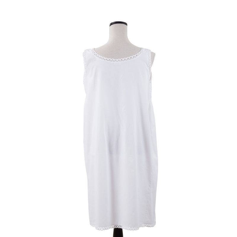 Saro Lifestyle Sleeveless Embroidered Nightgown, 2 of 3