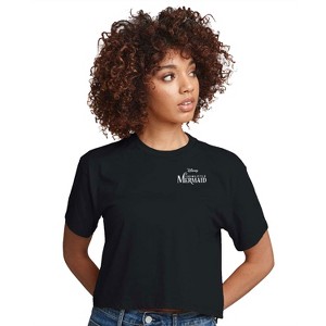 Women's - Disney Princess - Princess Ariel Cropped Graphic T-Shirt - 1 of 4