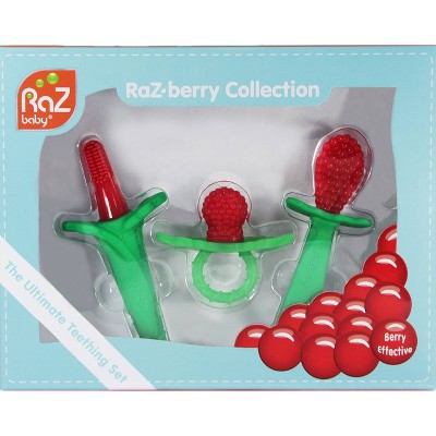 raspberry teething toy