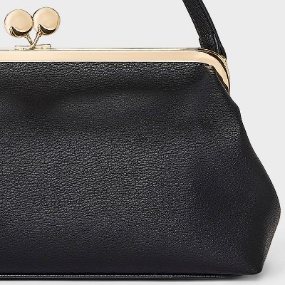 A New Day Kiss Lock Clutch Bag - A New Day™ Black — фото 5